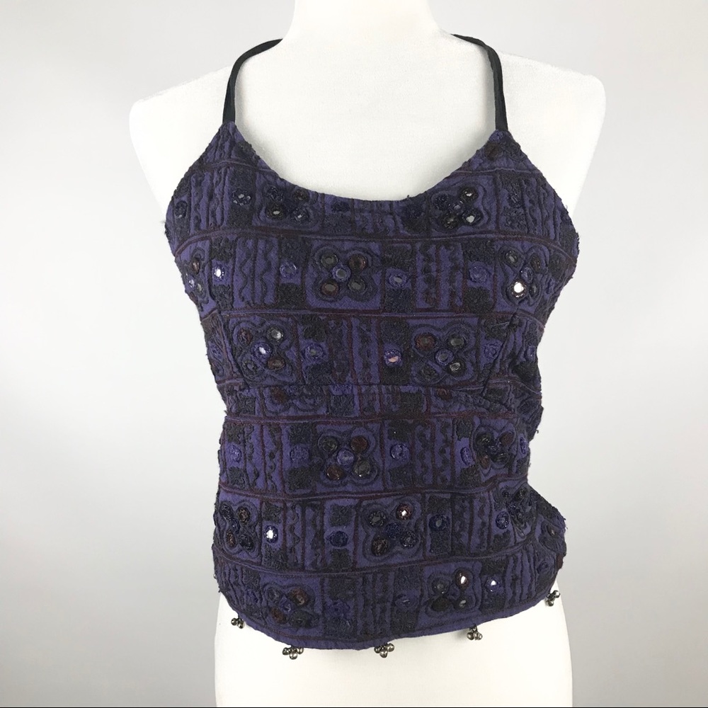India Arts Festival Tie-Back Top